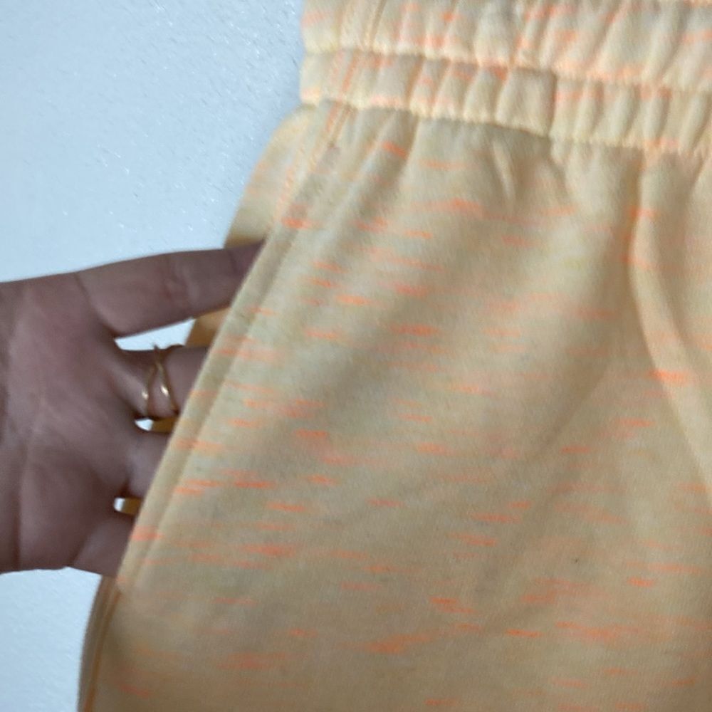 NWT- UGG-ELLIANA MELANGE FRENCH TERRY LOUNGE SHORTS IN NEON ORANGE- SIZE LARGE - Picture 6 of 9